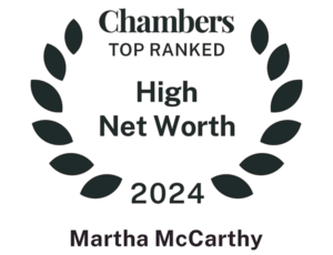 Chambers ranked in High Net Worth 2024: Martha McCarthy